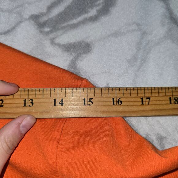 Under Armour Boys Basketball Skeleton T-Shirt Orange Size YLG - Picture 9 of 11